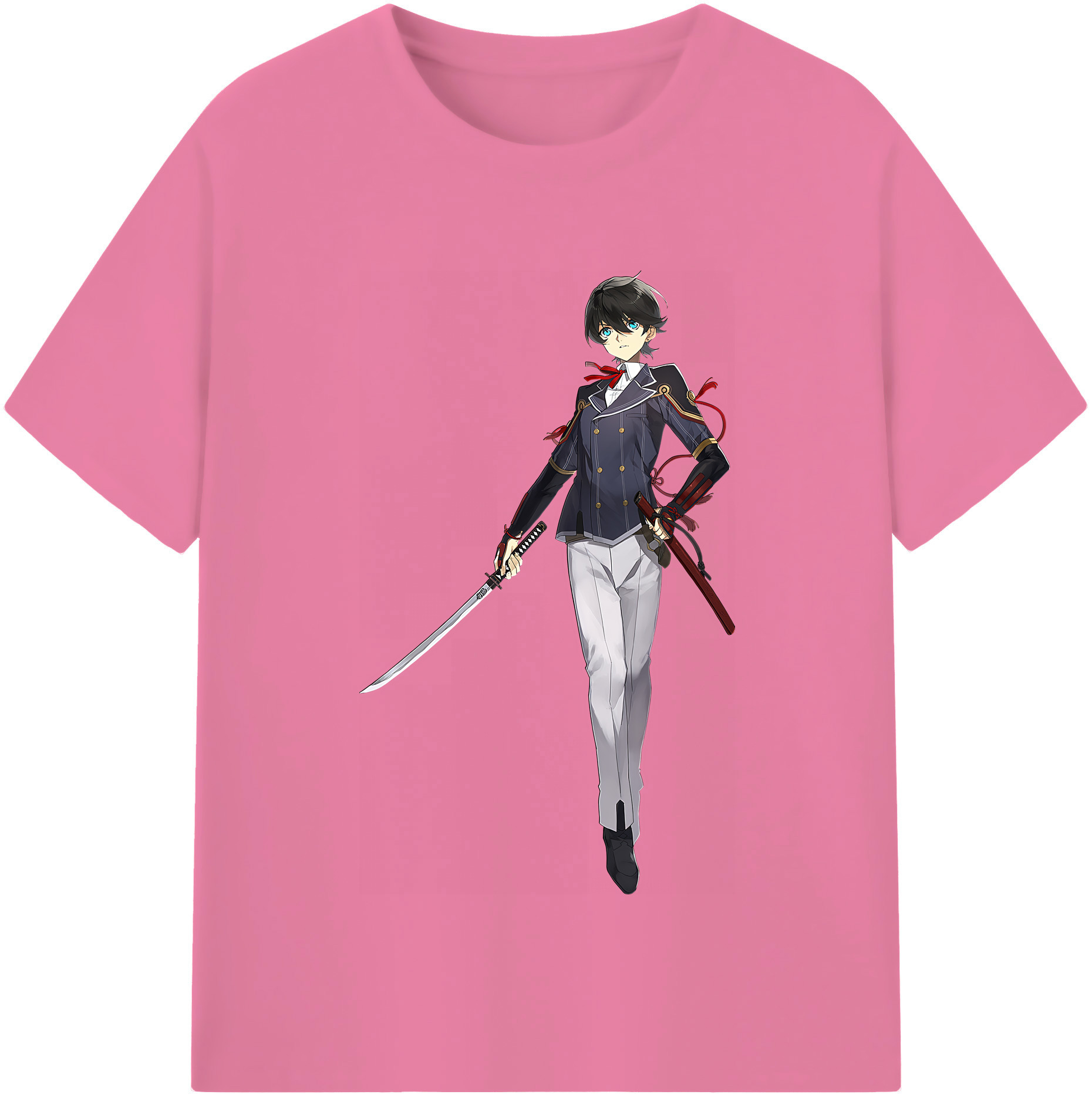 （画像用） 刀剣乱舞 Touken Ranbu 綿100％半袖Tシャツ（フロントプリント）